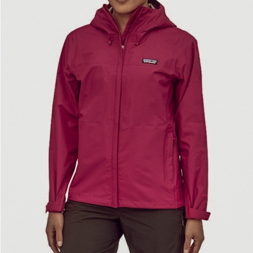 Patagonia Women’s Torrentshell 3L Rain Jacket Roamer Red
